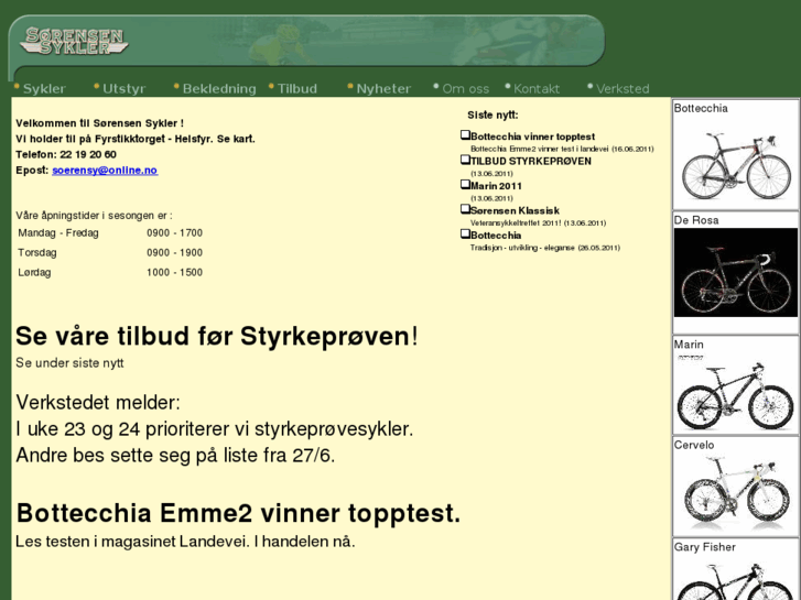 www.sorensensykler.no