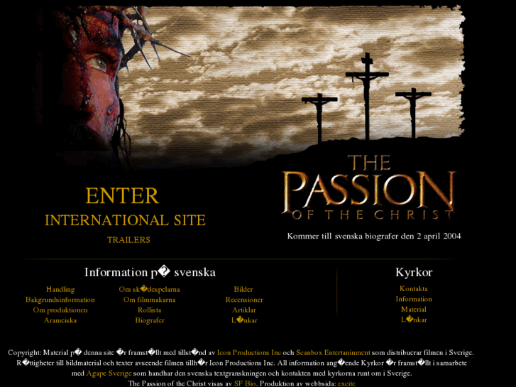 www.thepassionofthechrist.se