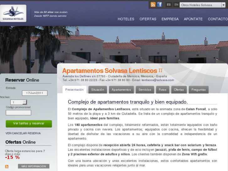 www.apartamentoslentiscos.com