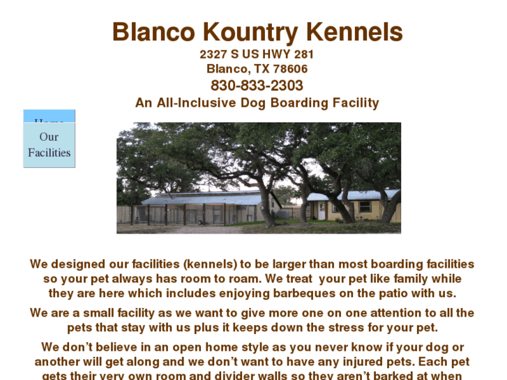 www.blancokountrykennels.com