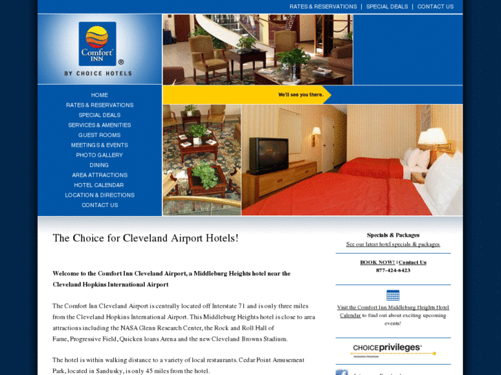 www.comfortinnclevelandairport.com