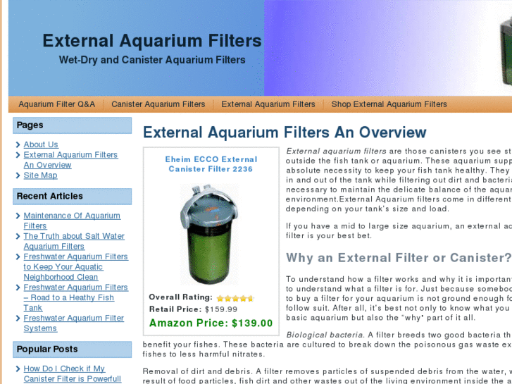 www.externalaquariumfilters.com