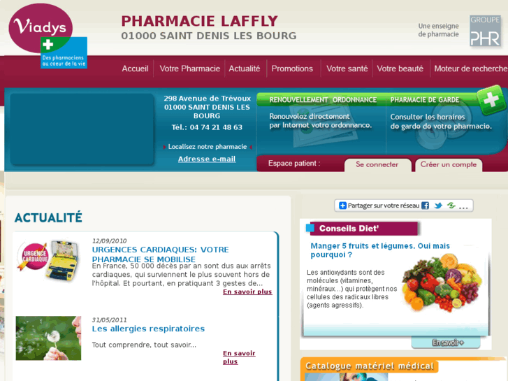 www.pharmacie-laffly.com