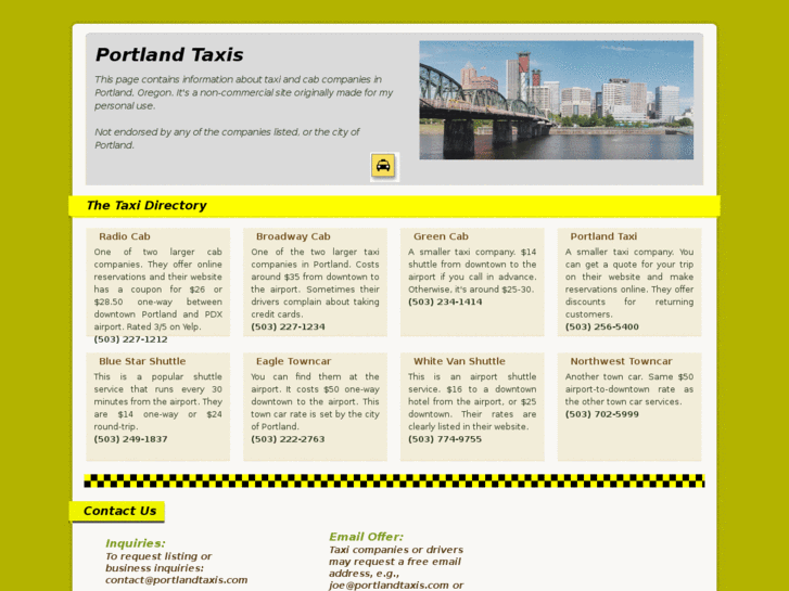 www.portlandtaxis.com