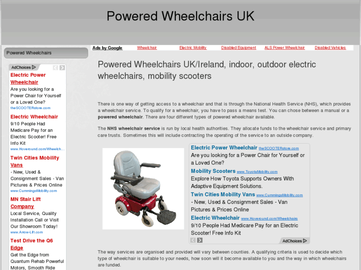 www.poweredwheelchairsuk.com