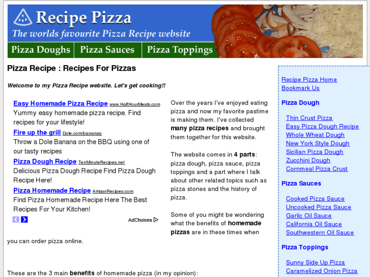 www.recipepizza.com