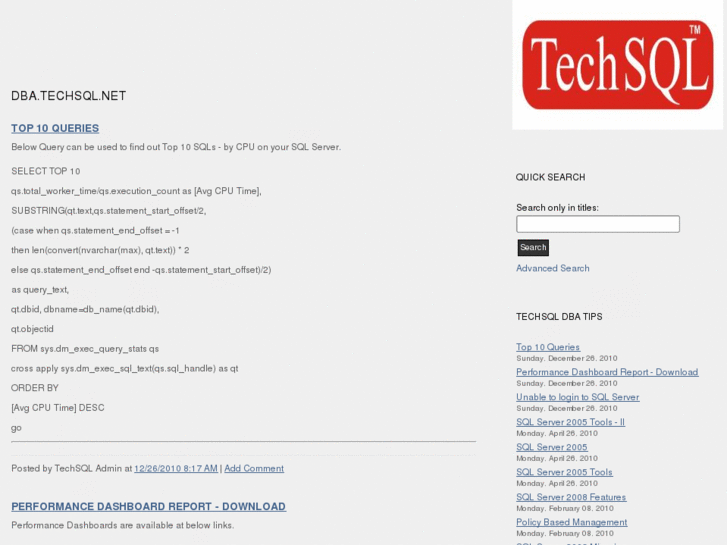 www.techsql.com