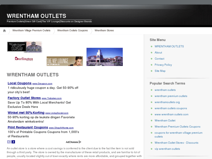 www.wrenthamoutlets.org
