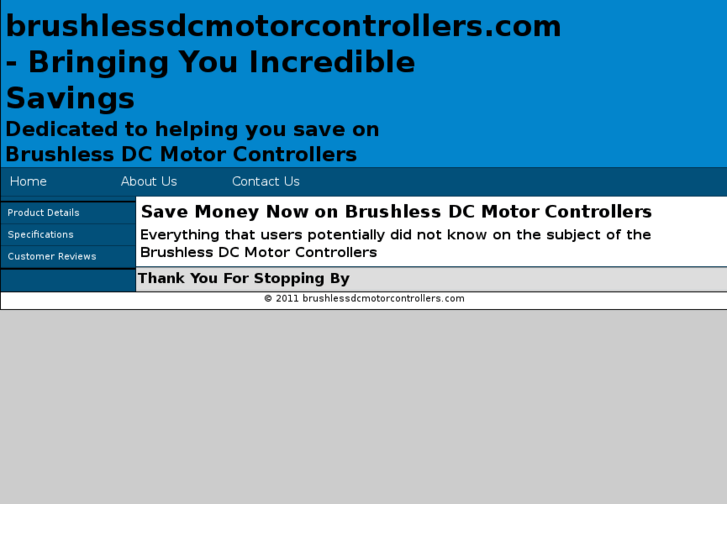 www.brushlessdcmotorcontrollers.com