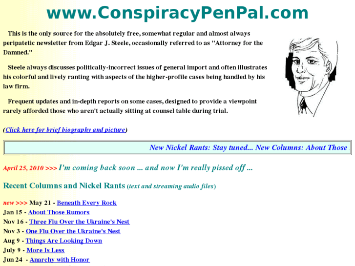 www.conspiracypenpal.com