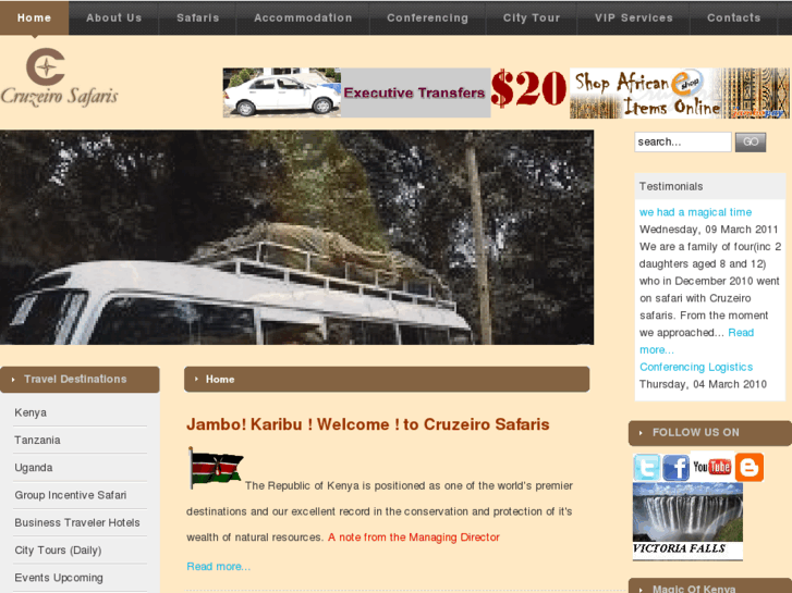 www.cruzeiro-safaris.com