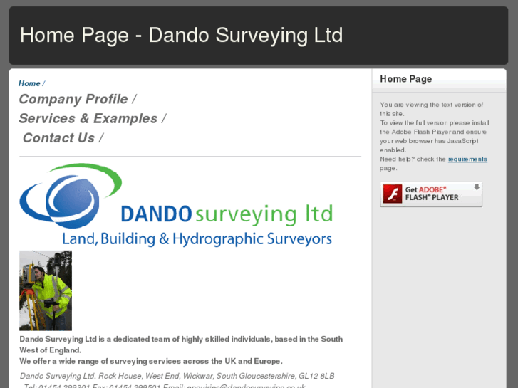 www.dandosurveying.com