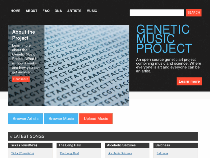 www.geneticmusicproject.com