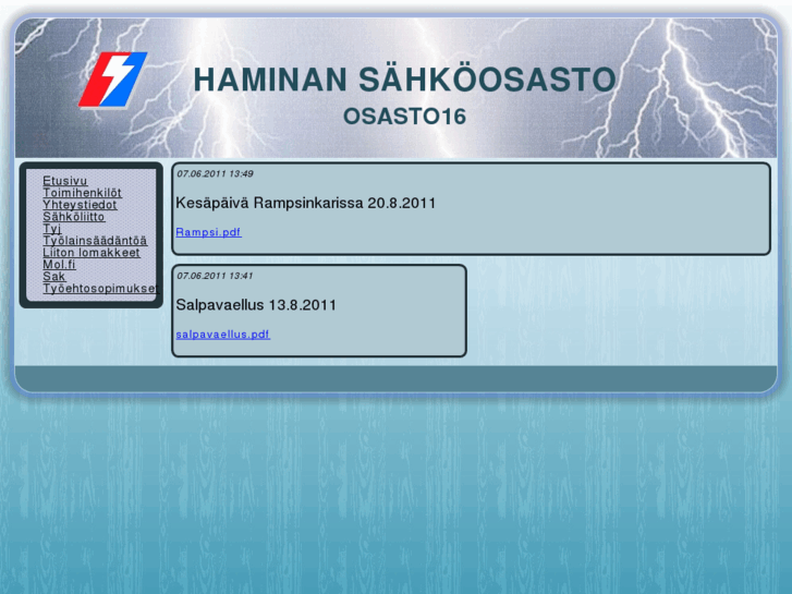 www.haminansahkoosasto.net