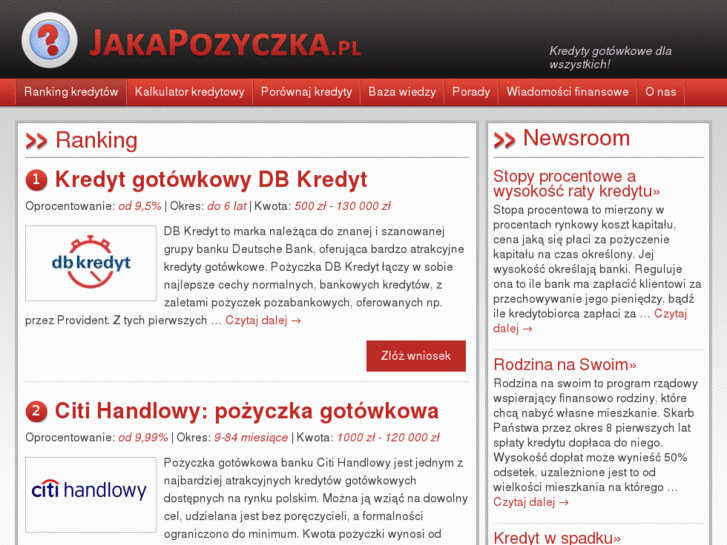 www.jakapozyczka.pl