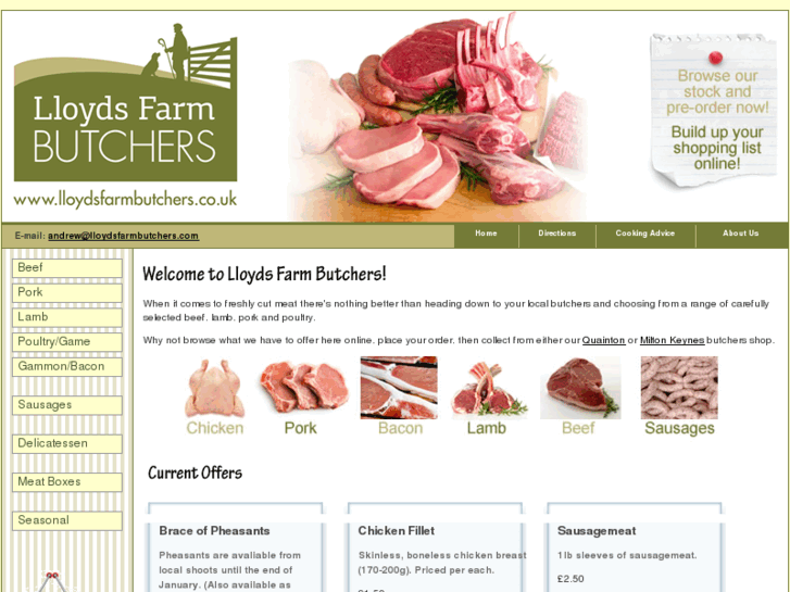 www.lloydsfarmbutchers.com