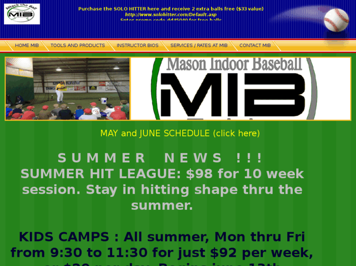 www.masonindoorbaseball.com