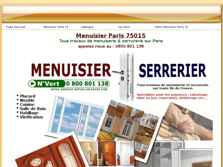 www.menuisierparis15.net