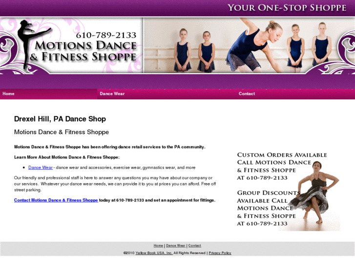 www.motionsdanceandfitness.com