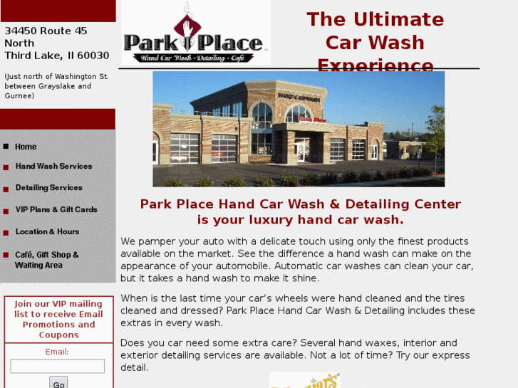 www.parkplacehandcarwash.com