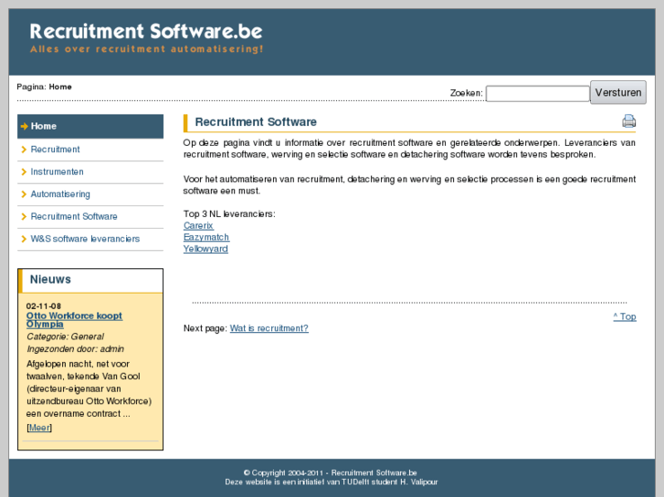 www.recruitmentsoftware.be