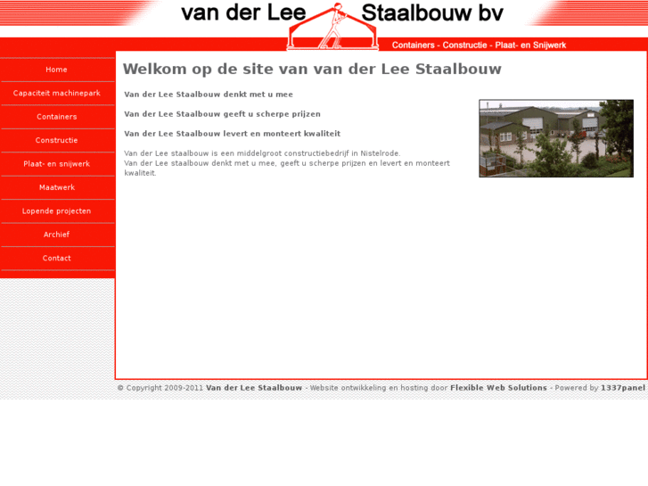 www.vanderleestaalbouw.nl