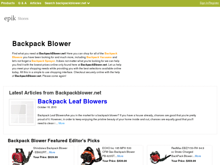 www.backpackblower.net