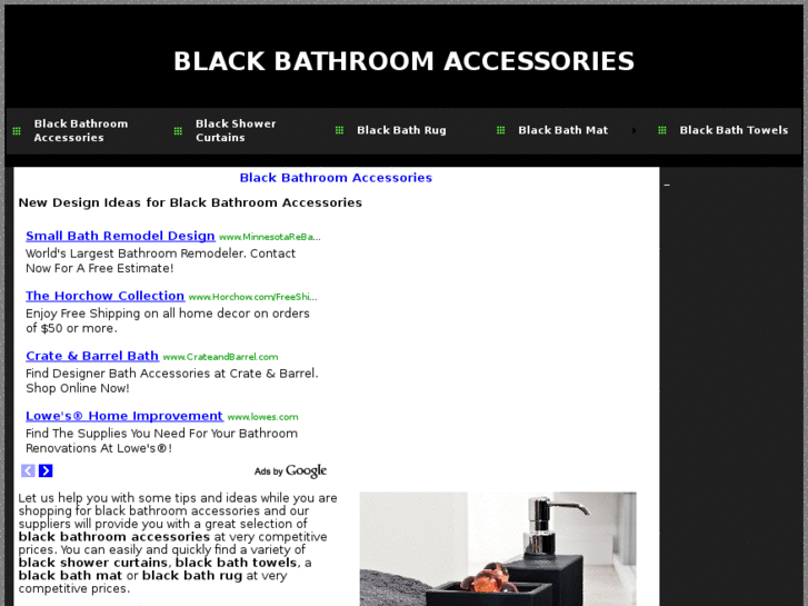 www.blackbathroomaccessories.org