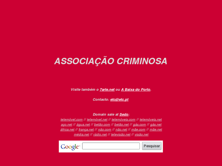 www.criminosa.com