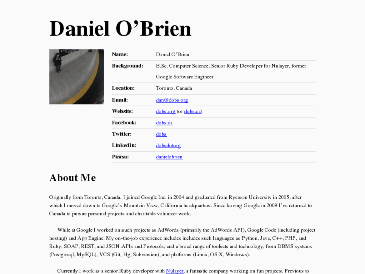 www.danielobrien.org