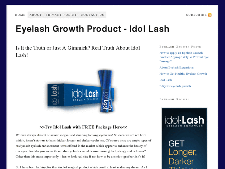 www.eyelashgrowthsite.com