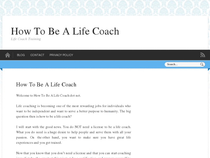 www.howtobealifecoach.net