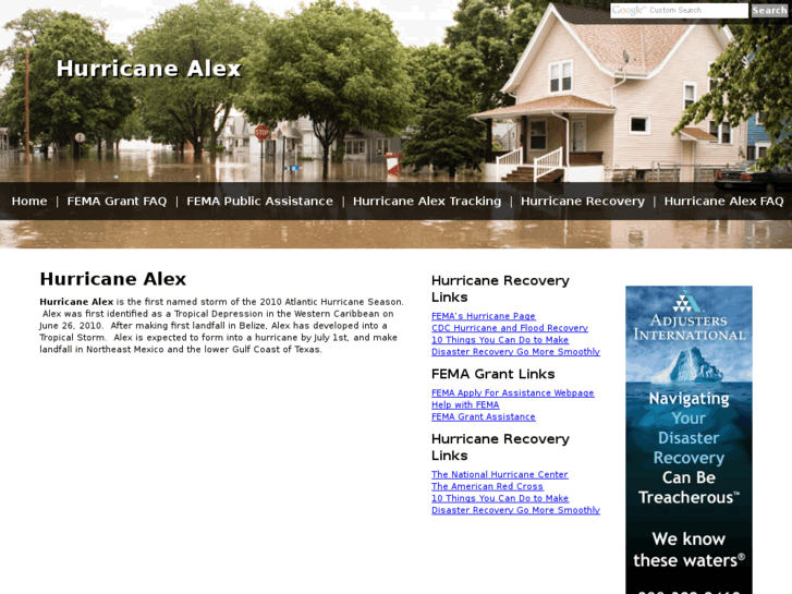 www.hurricanealexinfo.com