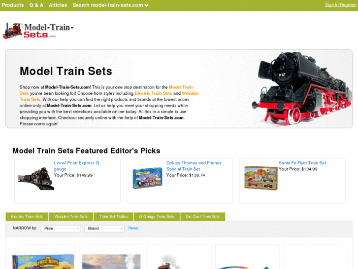 www.model-train-sets.com