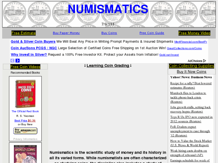 www.numismatics.tv