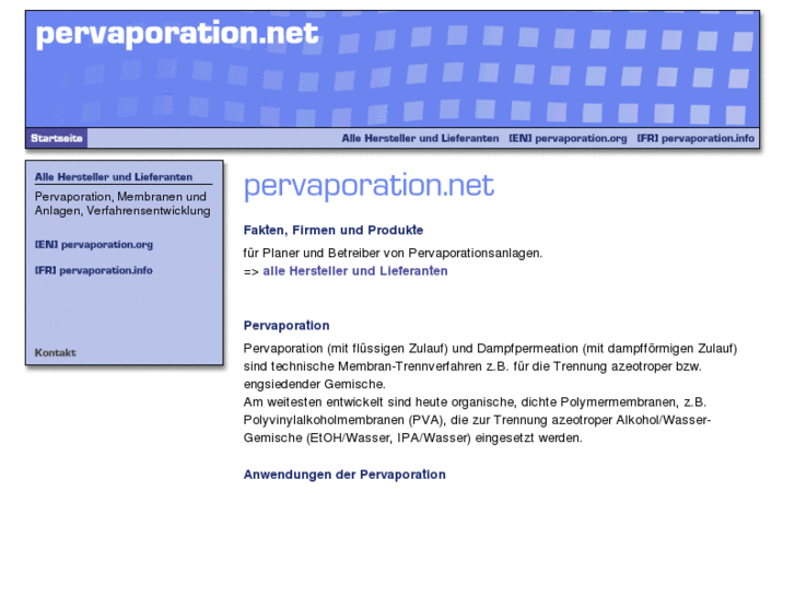 www.pervaporation.net