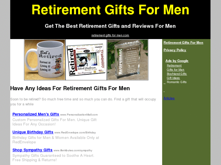 www.retirementgiftsformen.com