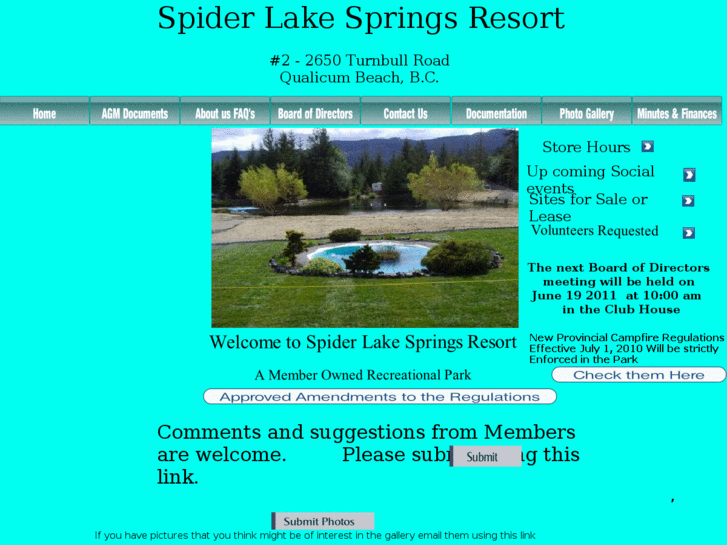 www.spiderlakesprings.org