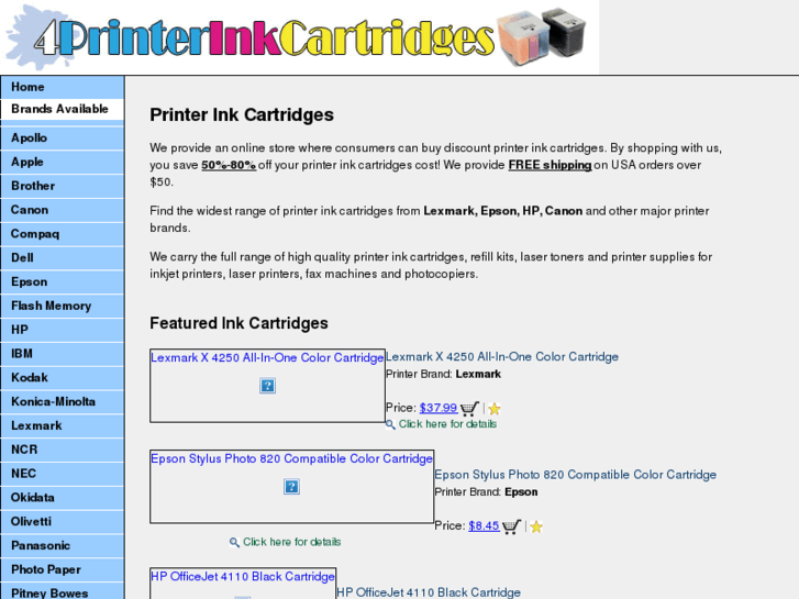 www.4printerinkcartridges.com