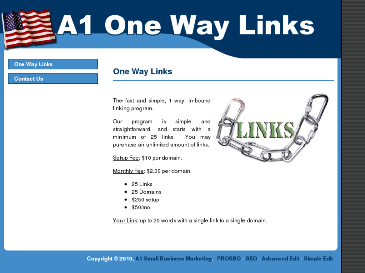 www.a1onewaylinks.com