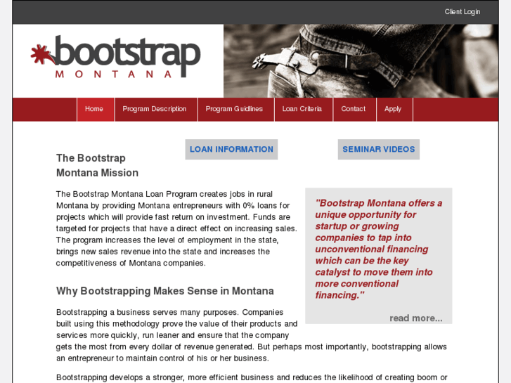 www.bootstrapmontana.com