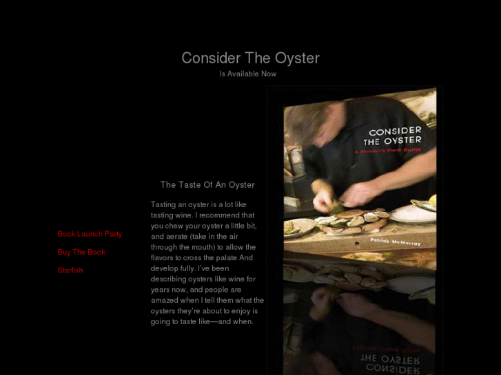 www.considertheoyster.com