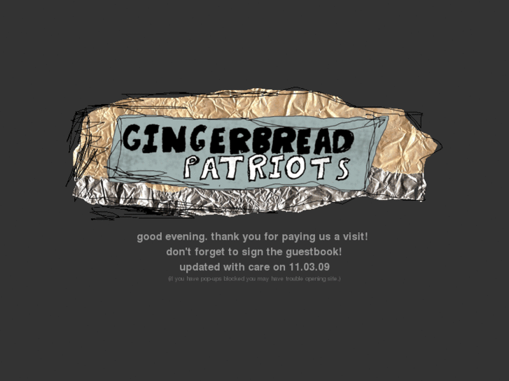 www.gingerbreadpatriots.com