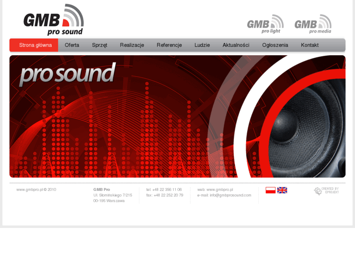 www.gmbprosound.pl