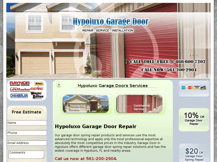 www.hypoluxogaragedoor.com