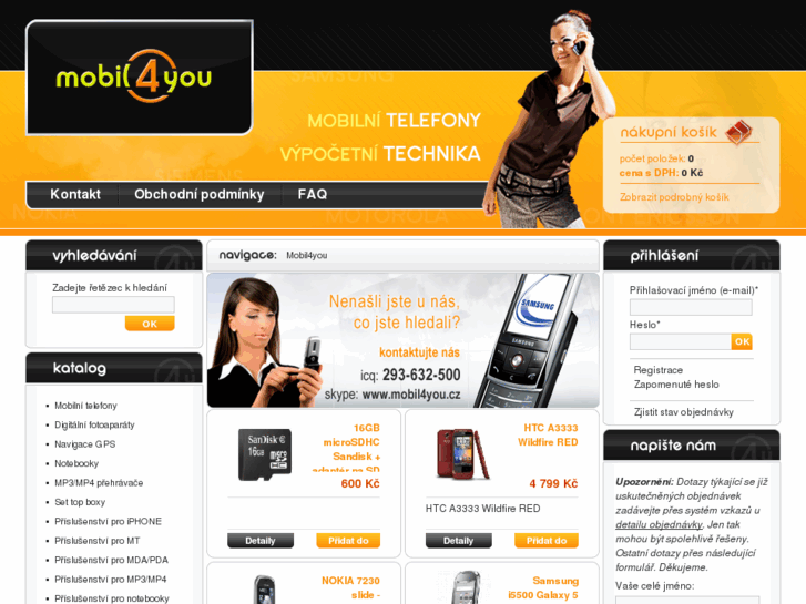 www.mobil4you.cz