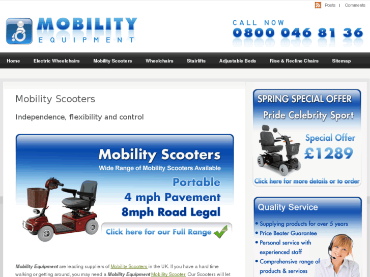 www.shopridermobilityscooter.com