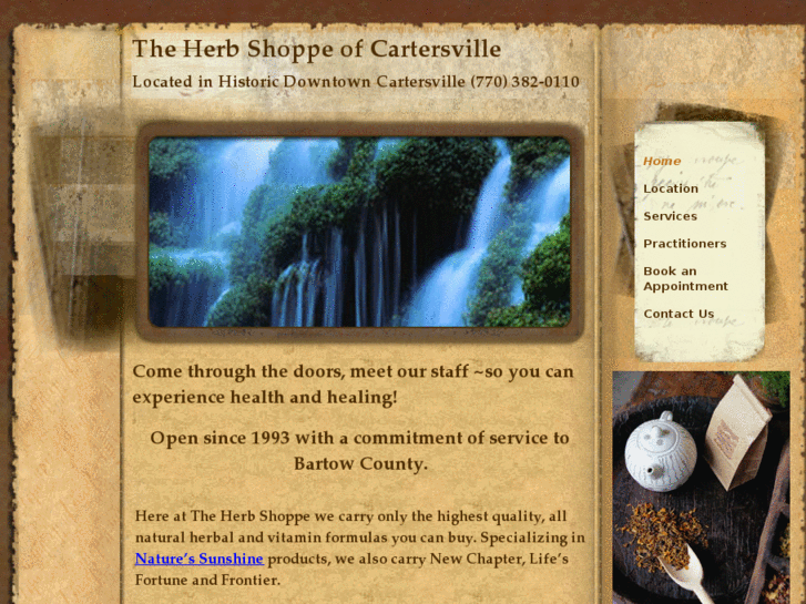 www.theherbshoppeofcartersville.com