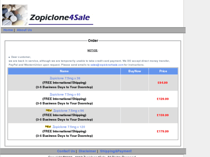 www.zopiclone4sale.com