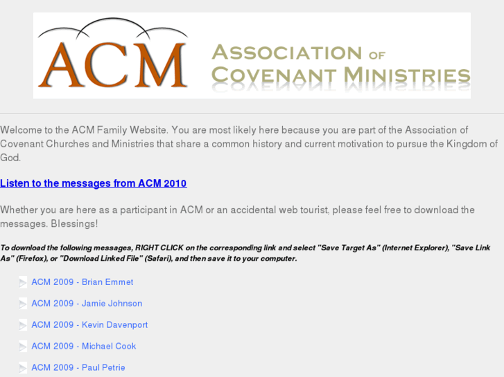 www.acmfamily.com